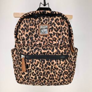 brighton leopard backpack